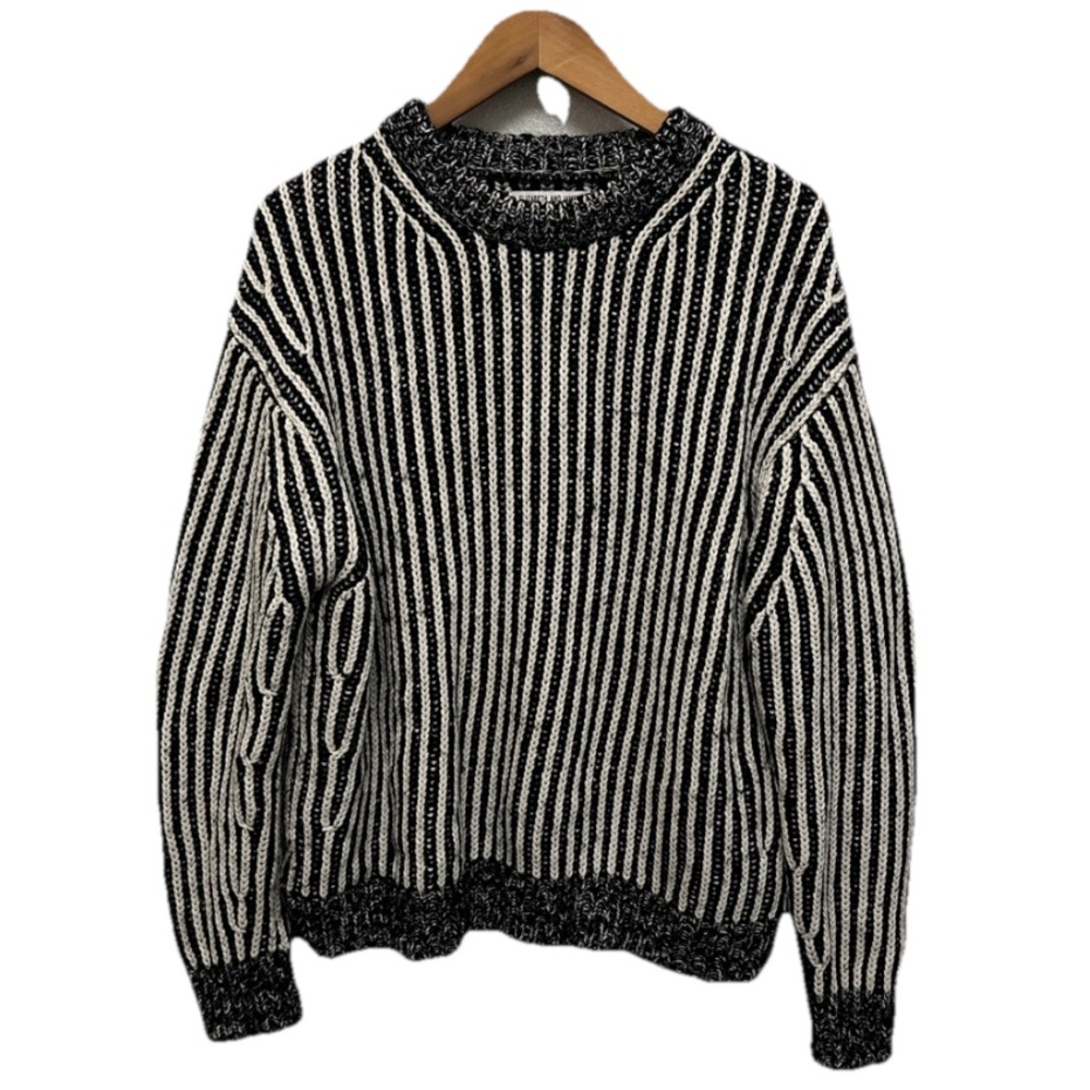 Elizabeth and James Pullover Crewneck Chunky Knit Sweater‎ SZ Large FALL Top